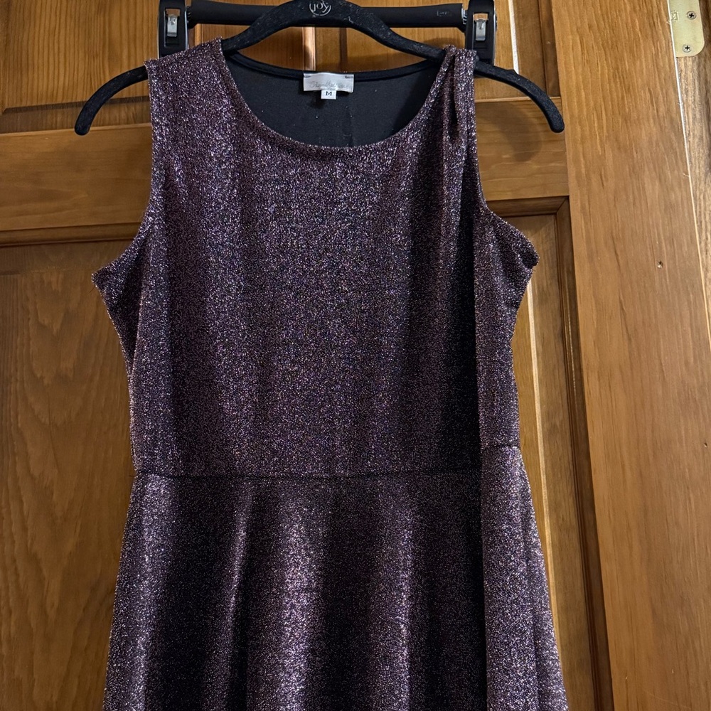 Olivia Matthew’s medium rose gold glitter party/night out dress - Picture 2 of 7